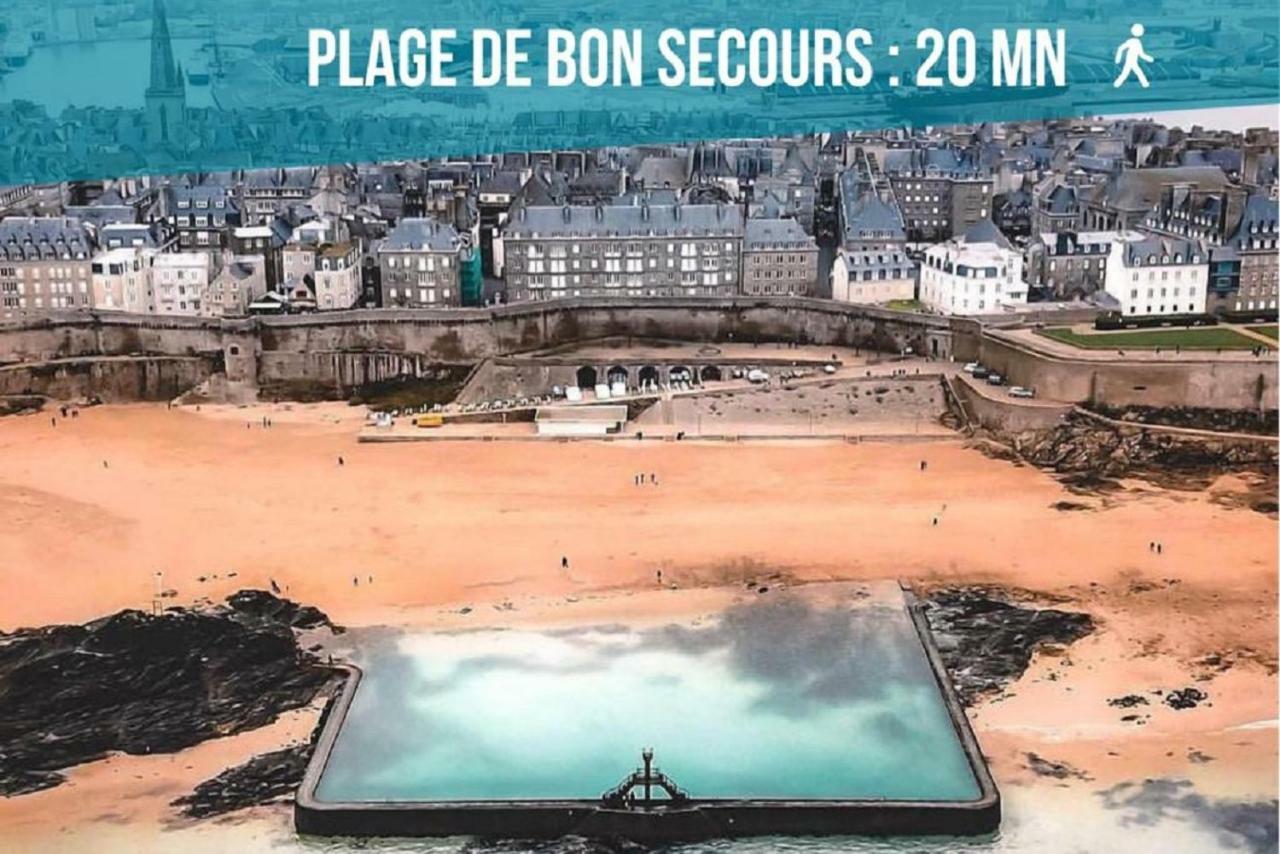 Appartement Saint Malo Vue Sur Mer Et Sur Intra Muros, Ferry, Plage Et Commerces A 50 M *