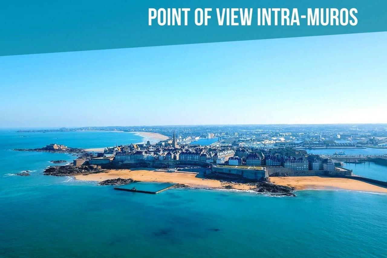 Appartement Saint Malo Vue Sur Mer Et Sur Intra Muros, Ferry, Plage Et Commerces A 50 M Saint-Malo